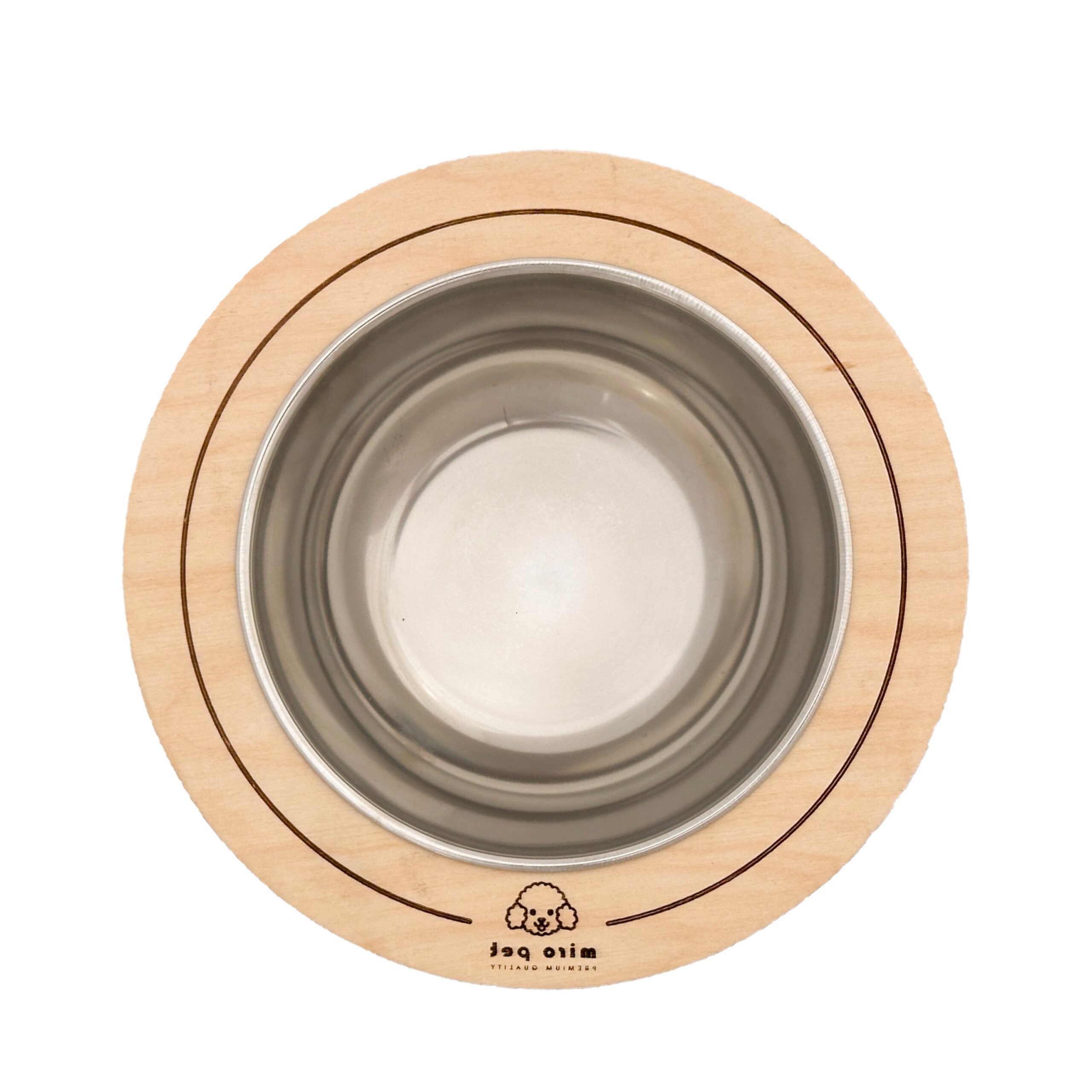 ظرف آب و غذا سگ و گربه مدل دایره بزرگ - تصویر 2