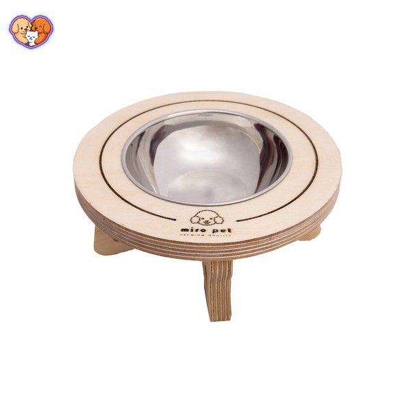 ظرف آب و غذا سگ و گربه مدل دایره کوچک - تصویر 2