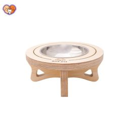 ظرف آب و غذا سگ و گربه مدل دایره کوچک