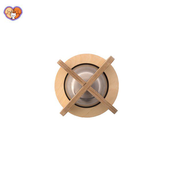 ظرف آب و غذا سگ و گربه مدل دایره کوچک - تصویر 4