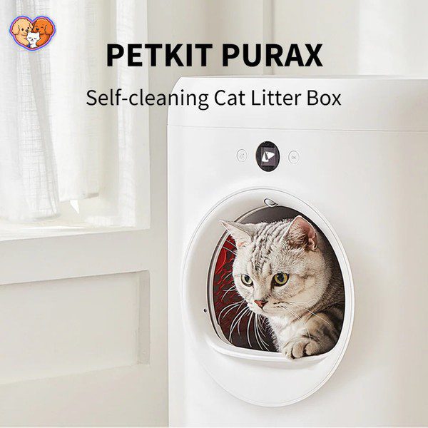 توالت اتوماتیک گربه PETKIT Pura X – هوشمند، بی‌بو - تصویر 2