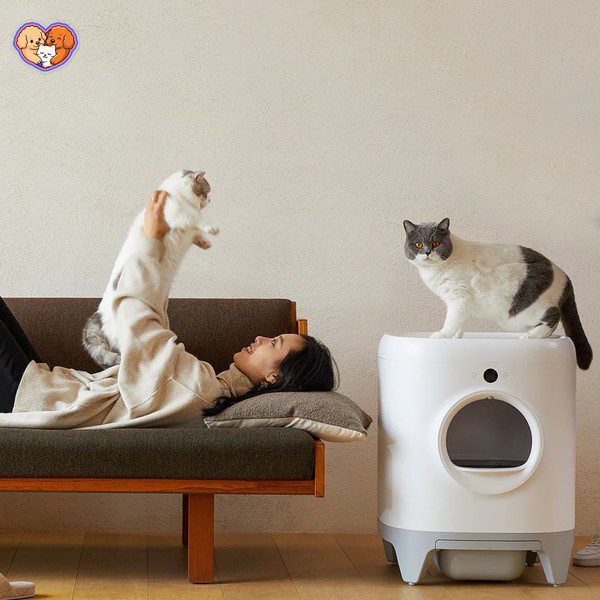توالت اتوماتیک گربه PETKIT Pura X – هوشمند، بی‌بو - تصویر 9