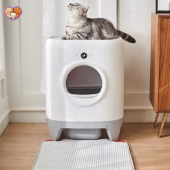 توالت اتوماتیک گربه PETKIT Pura X – هوشمند، بی‌بو
