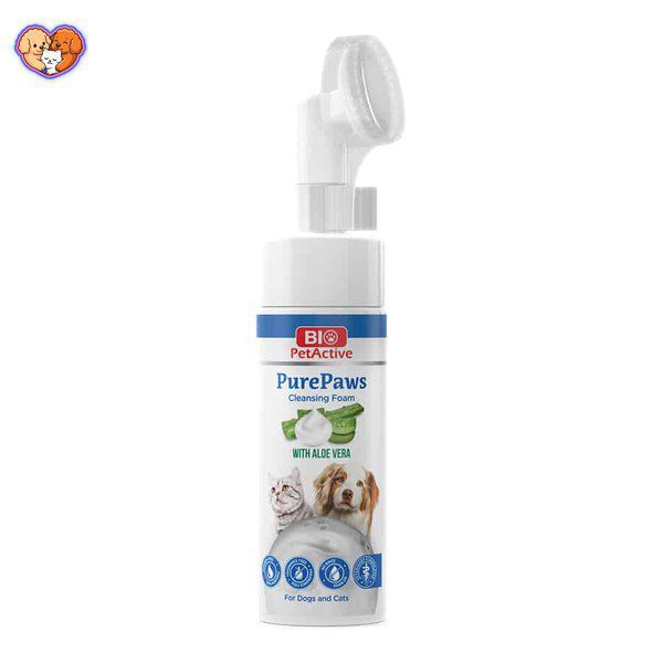 فوم شست‌وشوی پنجه سگ و گربه
