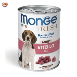 کنسرو سگ با تکه گوشت fresh