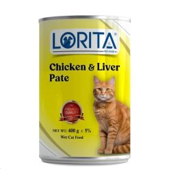 کنسرو پته مرغ و جگر لولیتا