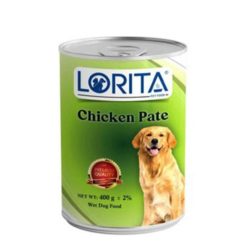 کنسرو پته مرغ لولیتا مخصوص سگ ۴۰۰ گرمی